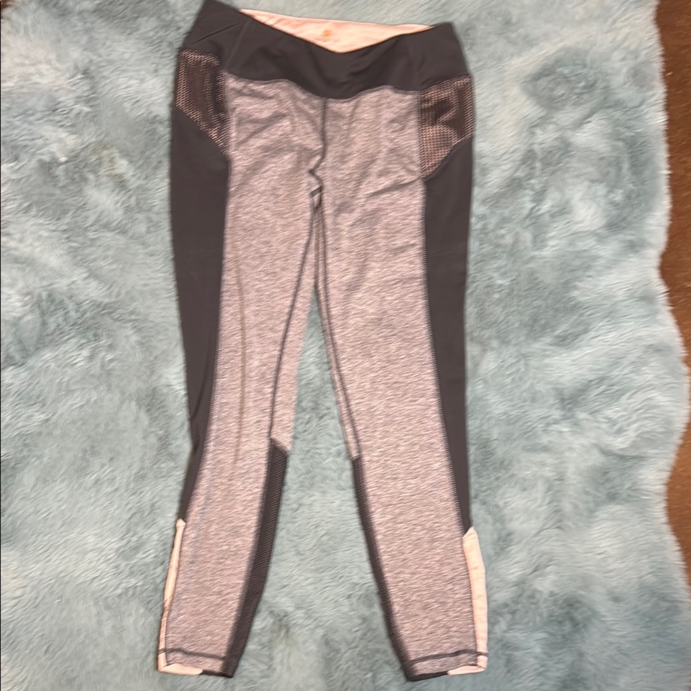 Tangerine Women’s Leggings Black/Gray/Pink Medium